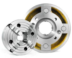 K72 Series 4-Jaw Independent Manual Chuck (C-Type Flange Mounting)
