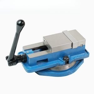 QM16 Series 45° Angle Lock Anti-float Precision Machine Vice with 360° Graduated Rotary Base