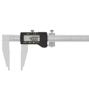 Carbide Tipped Digital Caliper Extended Jaw Design, 0.01mm Precision, Heavy Duty Stainless Steel Hoshing