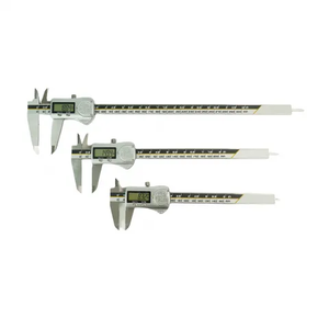 IP67 Fully Submersible Waterproof Digital Caliper Absolute Encoding, 0.01mm Precision, Stainless Steel Hoshing