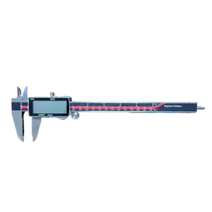 IP54 Waterproof Rechargeable Digital Caliper | USB Charging, Extra-Large LCD, Metal Buttons, Stainless Steel Hoshing