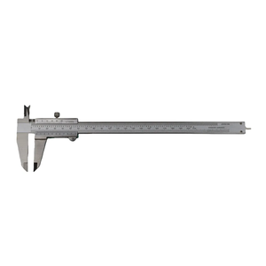 H-303 Standard Vernier Caliper Hardened Stainless Steel, MetricImperial Dual Scale, Multiple Resolution Options Hoshing