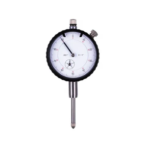 Professional Inch Dial Indicator 0.001″ Graduation | Lightweight Aluminum Alloy Case | Bezel Lock & Buffer Stop Pin Protection