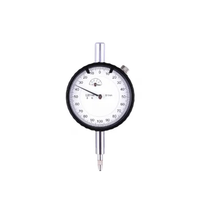 Ultra-Precision Dial Indicator 0.001mm Graduation Jewel Bearing Mechanism Steel Protective Case with Dust Cap & Bezel Lock
