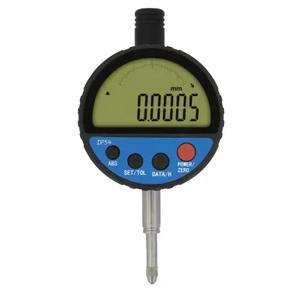 Professional H-503 digital dial indicator basic series with absolute optical encoding, 0.001mm resolution, 800mAh rechargeable battery, 270° rotatable LCD display, and IP54 protection for precision geometric measurement and quality control.