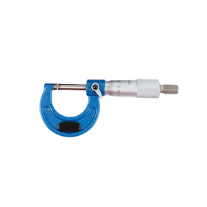Professional H-373 precision outside micrometer set covering 0-300mm metric and 0-12 inch ranges, featuring a corrosion-resistant painted frame with thermal insulation pad, hardened carbide measuring faces, and a ratchet stop mechanism for precise 0.01mm industrial measurement.