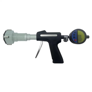 Professional H-305 pistol-grip three-point bore gauge featuring an ergonomic trigger mechanism, ambidextrous design, self-centering three-point contacts, carbide measuring tips, and compatibility with Φ8mm/Φ9.525mm indicators for fast 6-300mm internal diameter measurement.